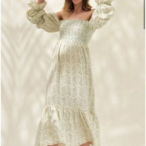 Size medium maternity dress. From nothingfitsbut.com brand new. tags still on.